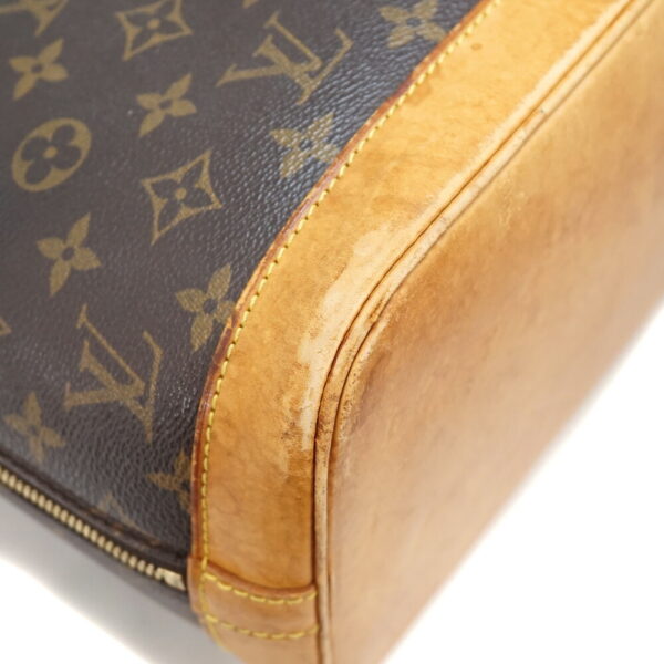 21 8972 6 Louis Vuitton Alma Handbag Canvas Brown