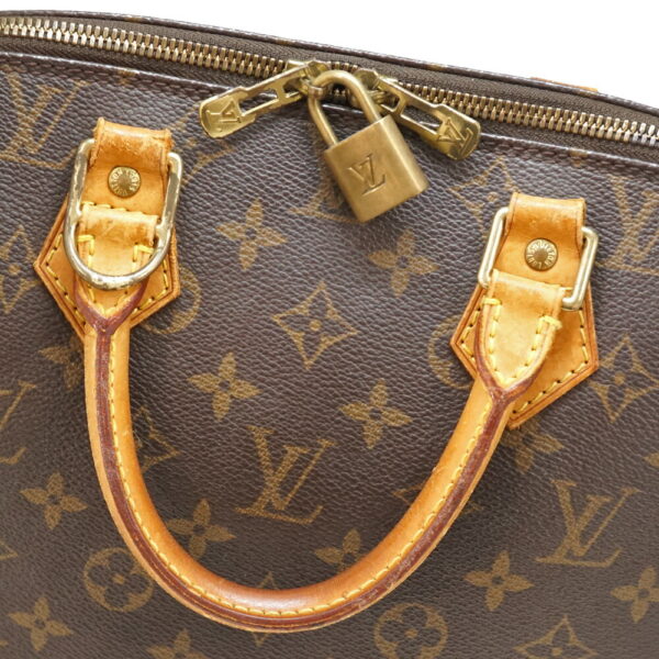 21 8972 7 Louis Vuitton Alma Handbag Canvas Brown