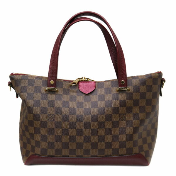 21 8975 1 Louis Vuitton Hyde Park Handbag Damier Brown Pink