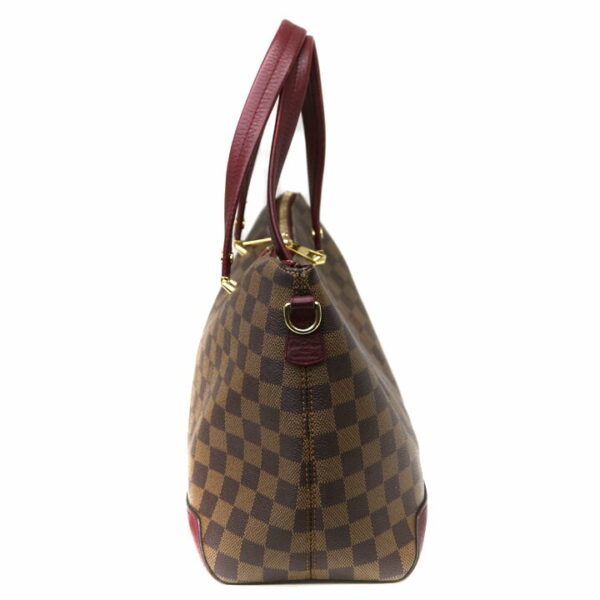 21 8975 3 Louis Vuitton Hyde Park Handbag Damier Brown Pink