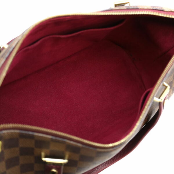 21 8975 8 Louis Vuitton Hyde Park Handbag Damier Brown Pink