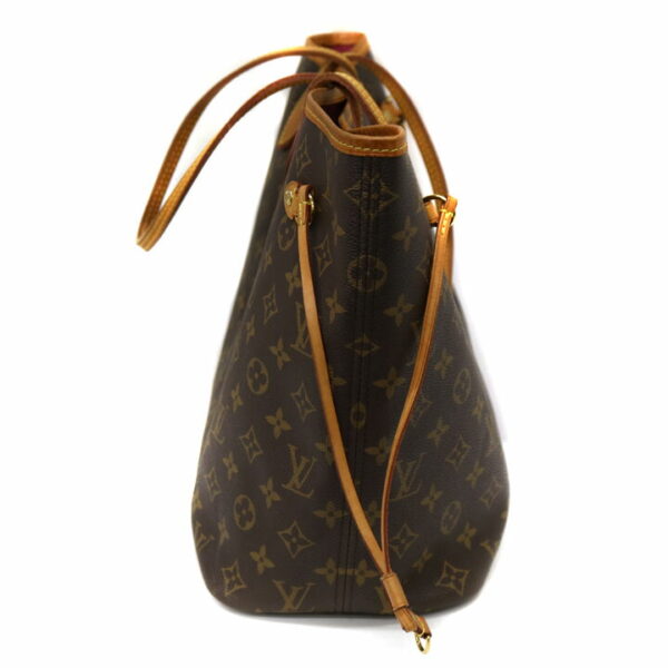 21 9049 4 Louis Vuitton Neverfull MM Tote Bag Monogram Pink Brown