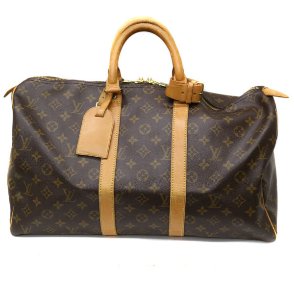 21 9132 1 Louis Vuitton Keepall 45 Bag Monogram Brown