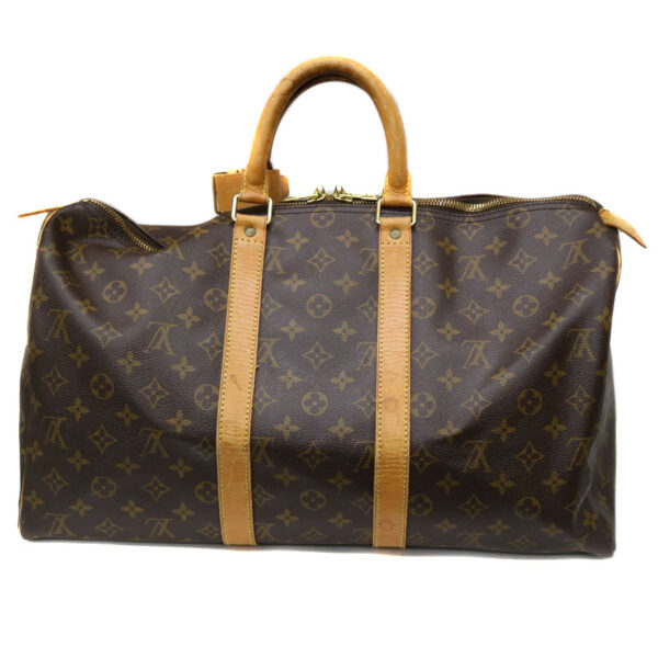 21 9132 2 Louis Vuitton Keepall 45 Bag Monogram Brown