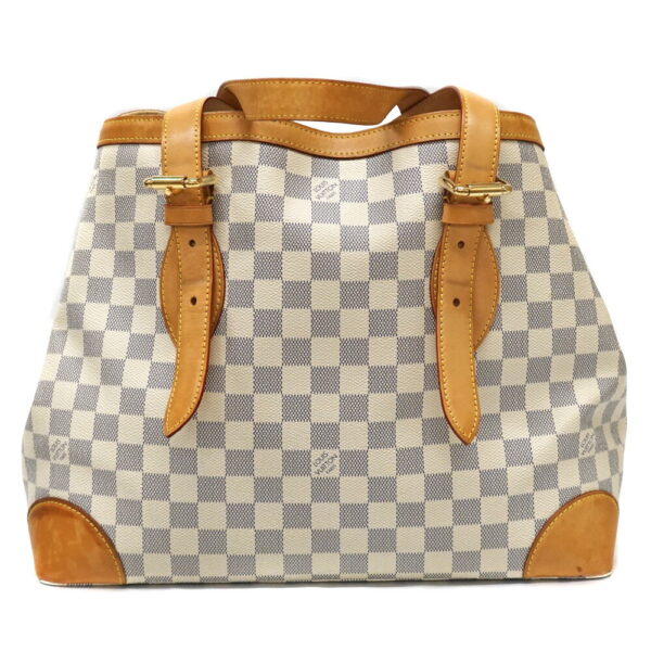 21 9338 3 Louis Vuitton Hampstead MM Damier Azur Tote Bag