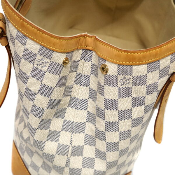 21 9338 8 Louis Vuitton Hampstead MM Damier Azur Tote Bag