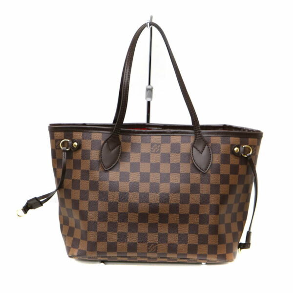 21 9459 1 Louis Vuitton Neverfull PM Tote Bag Damier Brown