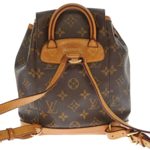 21 963 3 Louis Vuitton Mini Monsuri Backpack Canvas Brown