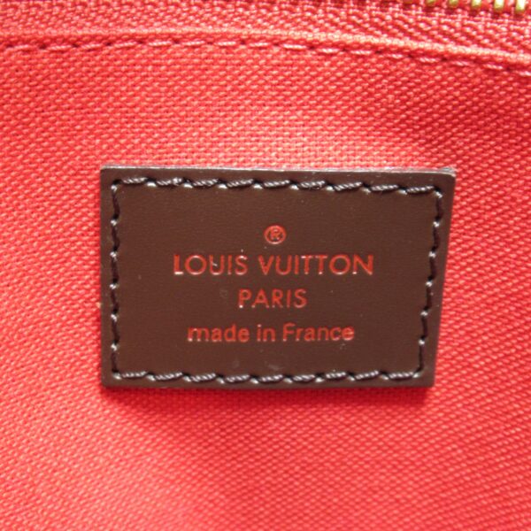 2100301103610 11 Louis Vuitton Hippo Roseberry Tote Bag Damier Brown