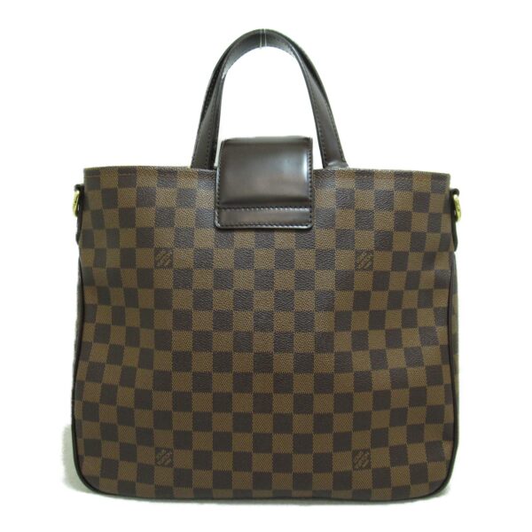 2100301103610 5 Louis Vuitton Hippo Roseberry Tote Bag Damier Brown