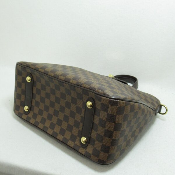 2100301103610 6 Louis Vuitton Hippo Roseberry Tote Bag Damier Brown