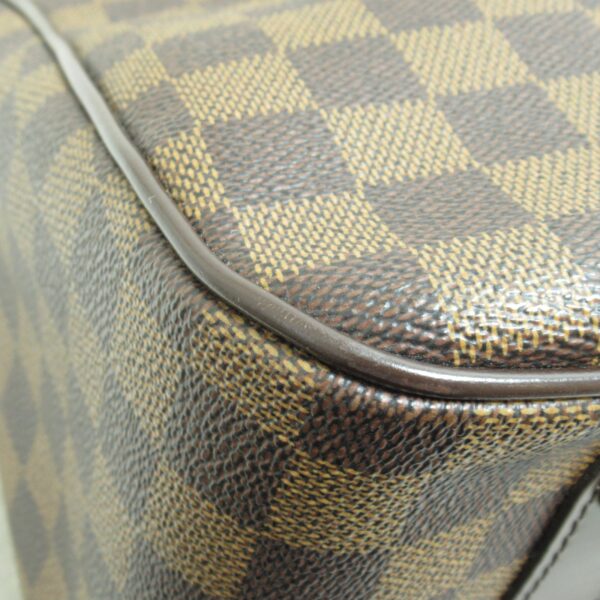 2100301103610 7 Louis Vuitton Hippo Roseberry Tote Bag Damier Brown