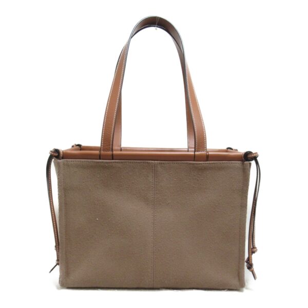 2100301106666 3 Loewe Cushion Canvas Tote Bag Brown