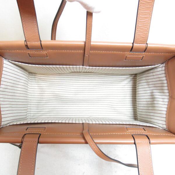 2100301106666 9 Loewe Cushion Canvas Tote Bag Brown