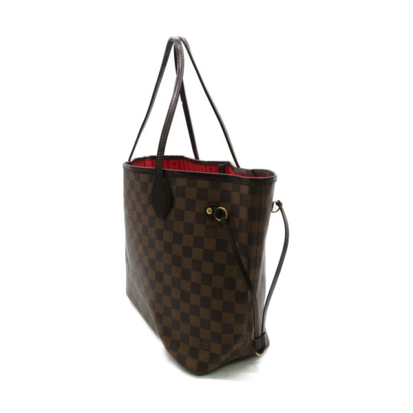 2100301107885 2 Louis Vuitton Neverfull MM Tote Bag Damier Brown