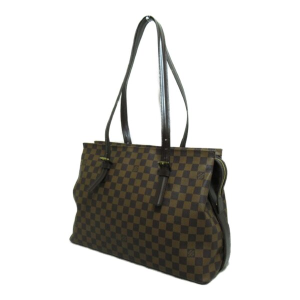 2100301110496 4 Louis Vuitton Chelsea Tote Bag Damier Brown