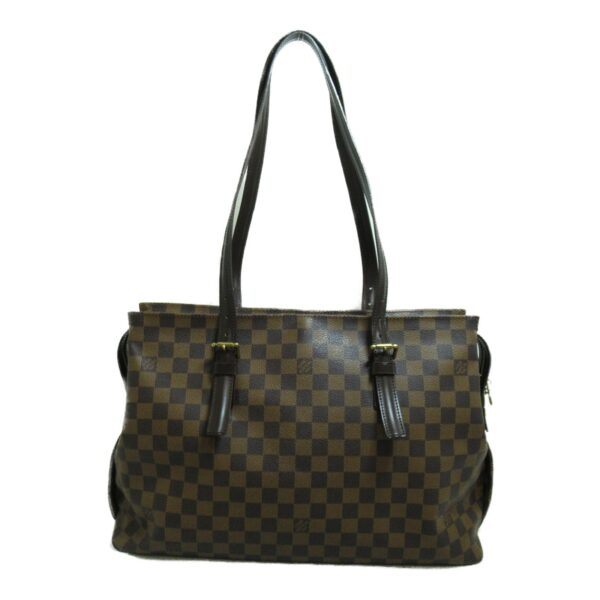 2100301110496 5 Louis Vuitton Chelsea Tote Bag Damier Brown