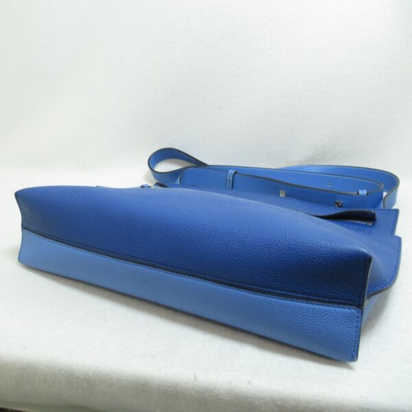 2100301110526 6 Loewe Leather Shoulder Bag Blue