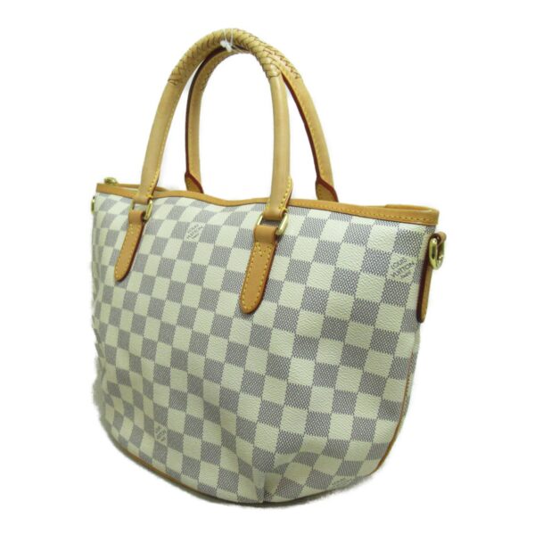 2100301112070 4 Louis Vuitton Riviera PM Shoulder Bag Damier Azur Ivory