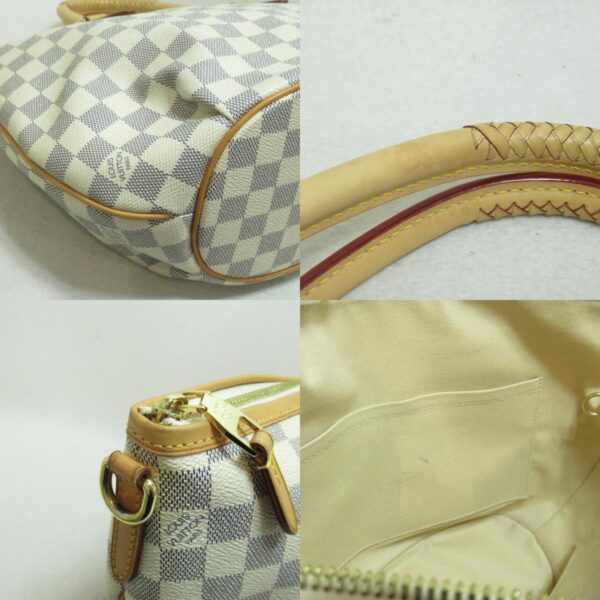 2100301112070 8c Louis Vuitton Riviera PM Shoulder Bag Damier Azur Ivory