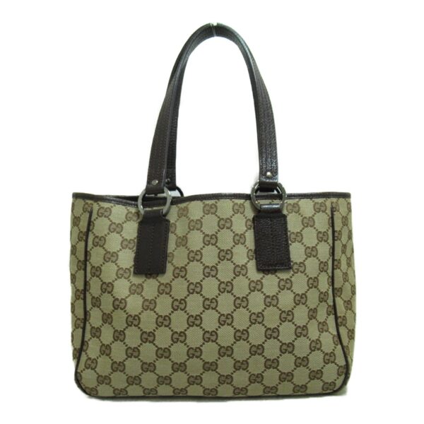 2100301112087 5 Gucci Gg Tote Bag Beige Brown