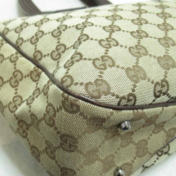 2100301112087 8 Gucci Gg Tote Bag Beige Brown