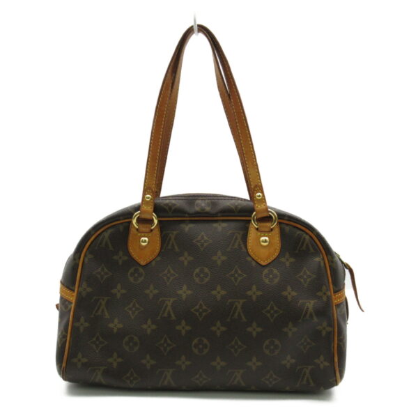 2100301112612 3 Louis Vuitton Montorgueil PM Shoulder Bag Monogram Brown