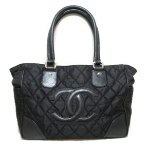 2100301113916 1 Chanel Travel Line Tote Bag Black