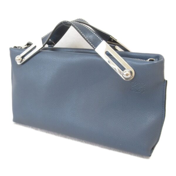 2100301118874 4 Loewe 2Way Leather Shoulder Bag Blue