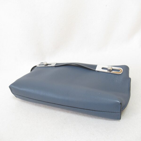 2100301118874 5 Loewe 2Way Leather Shoulder Bag Blue