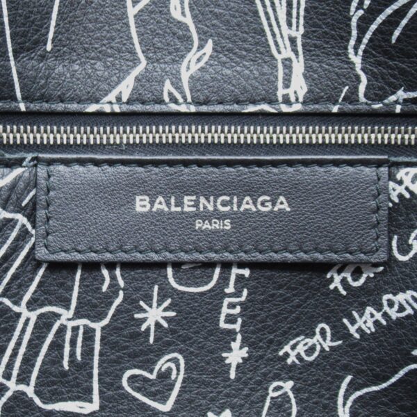 2100301120112 12 Balenciaga Vapor B4 2way Tote Bag Black