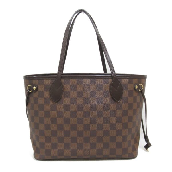 2100301122383 3 Louis Vuitton Neverfull Tote Bag Damier Brown