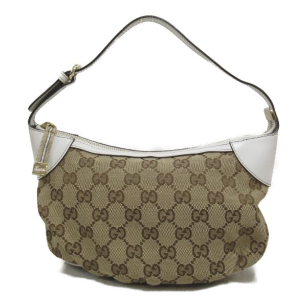 2100301122765 2 Gucci Gg Handbag Beige White