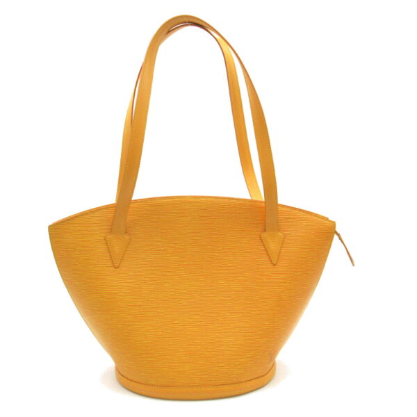 2100301122987 1 LOUIS VUITTON Saint Jacques Tassili Yellow Shoulder Bag Epi Yellow