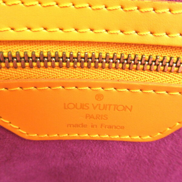 2100301122987 7 LOUIS VUITTON Saint Jacques Tassili Yellow Shoulder Bag Epi Yellow