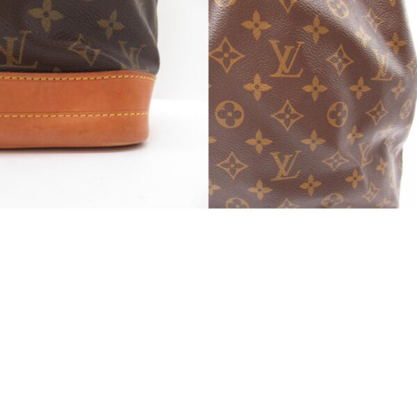 2100301122994 13c LOUIS VUITTON Noe Shoulder Bag Monogram Brown