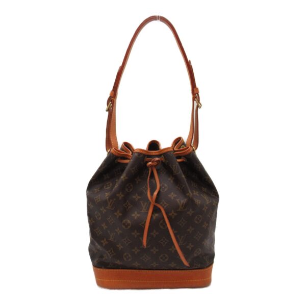 2100301122994 3 LOUIS VUITTON Noe Shoulder Bag Monogram Brown