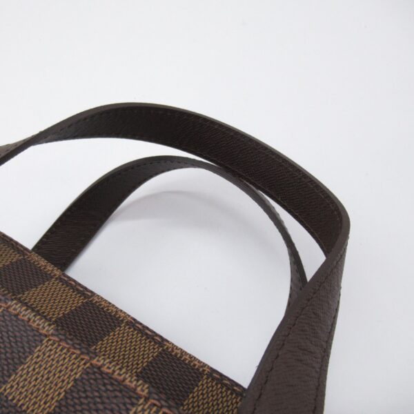 2100301123212 9 Louis Vuitton Belem Handbag Damier Brown