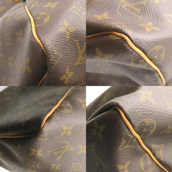 2100301125520 12c LOUIS VUITTON Keepall 55 Bag Monogram Brown