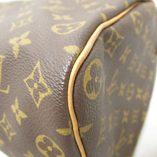 2100301126251 10 LOUIS VUITTON Speedy 35 Handbag Monogram Brown