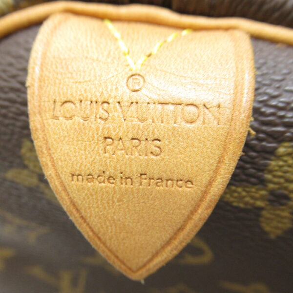 2100301126251 6 LOUIS VUITTON Speedy 35 Handbag Monogram Brown