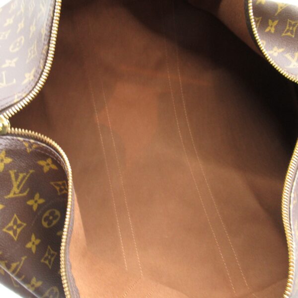 2100301126619 2 LOUIS VUITTON Keepall 55 Bag Monogram Brown