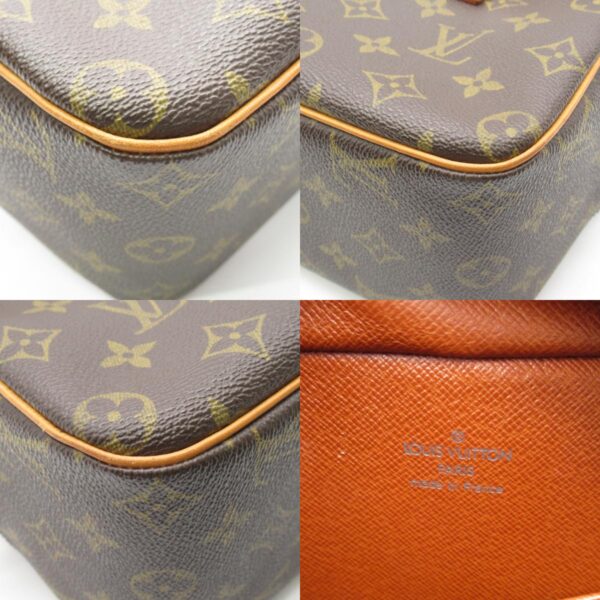 2100301135598 8c Louis Vuitton Cite MM Monogram Shoulder Bag Brown