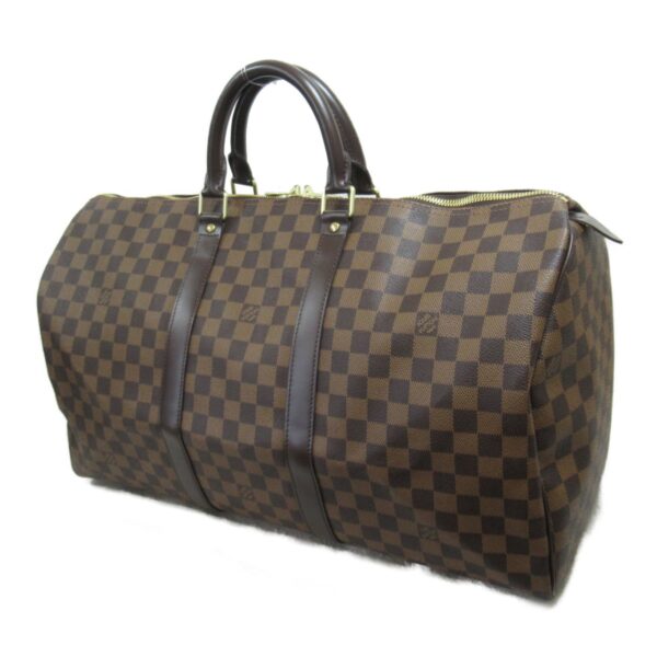 2100301140554 4 Louis Vuitton Keepall 50 Bag Monogram Brown