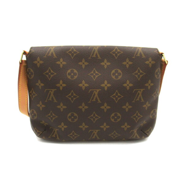 2100301141124 2 Louis Vuitton Musette Tango Short Shoulder Bag Monogram Brown