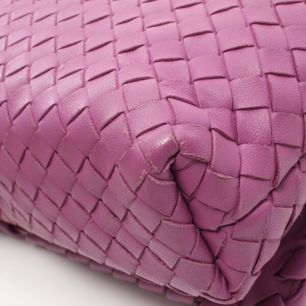 2100301144194 6 Bottega Veneta Intrecciato Leather Shoulder Bag Pink