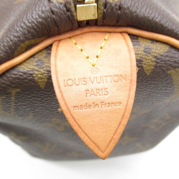 2101217363723 5 Louis Vuitton Speedy 30 Handbag Monogram Brown