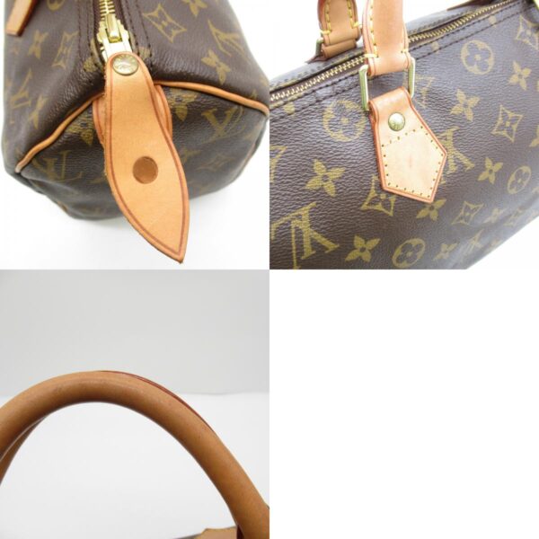 2101217363723 9c Louis Vuitton Speedy 30 Handbag Monogram Brown