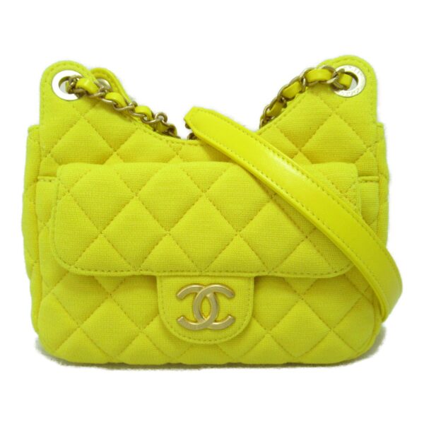 2101217368797 3 CHANEL Chain Shoulder Bag Yellow