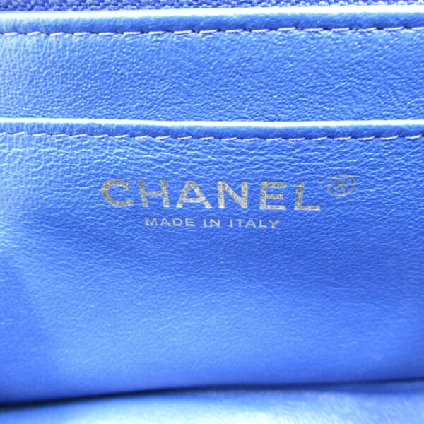 2101217369268 7 CHANEL V Stitch Chain Shoulder Bag Lambskin Blue